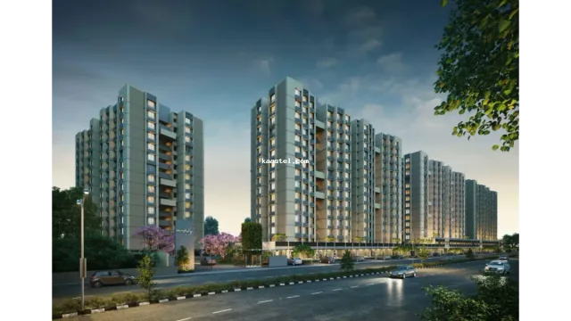 Orchid Sky, 814 Sq Ft 3 BHK Apartment For Rent in Shela, Gujarat