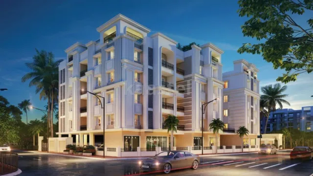 Rajkunj: Neo Classical 2 & 3 BHK Apartments in Bishnupur, Kalikapur