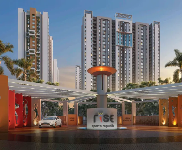 Merlin Rise Gated Community 2 & 3 BHK Apartments in Baguiati