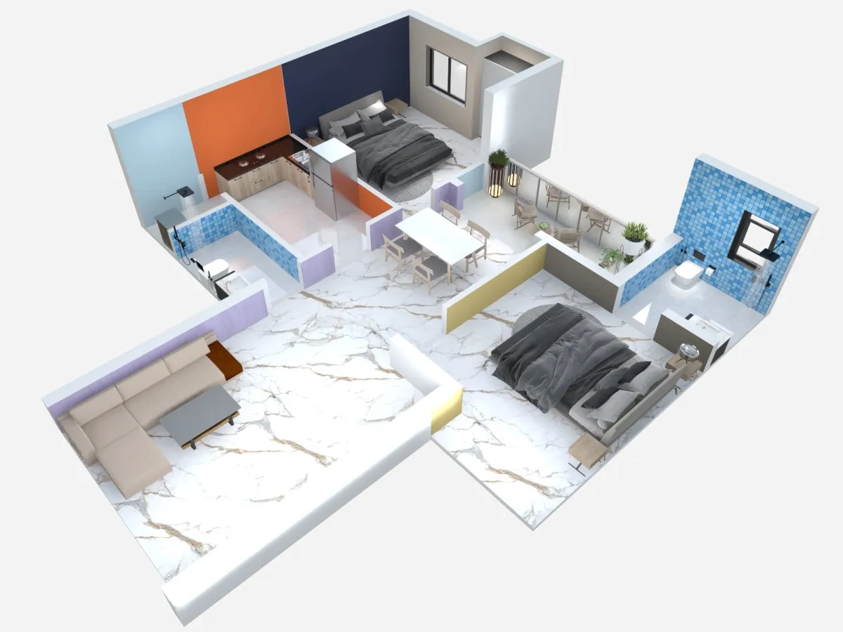 2 BHK — Tower 12
