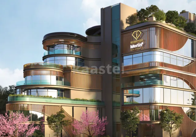 Merlin F Residences Gated Community 3 & 4 BHK Apartments in Newtown