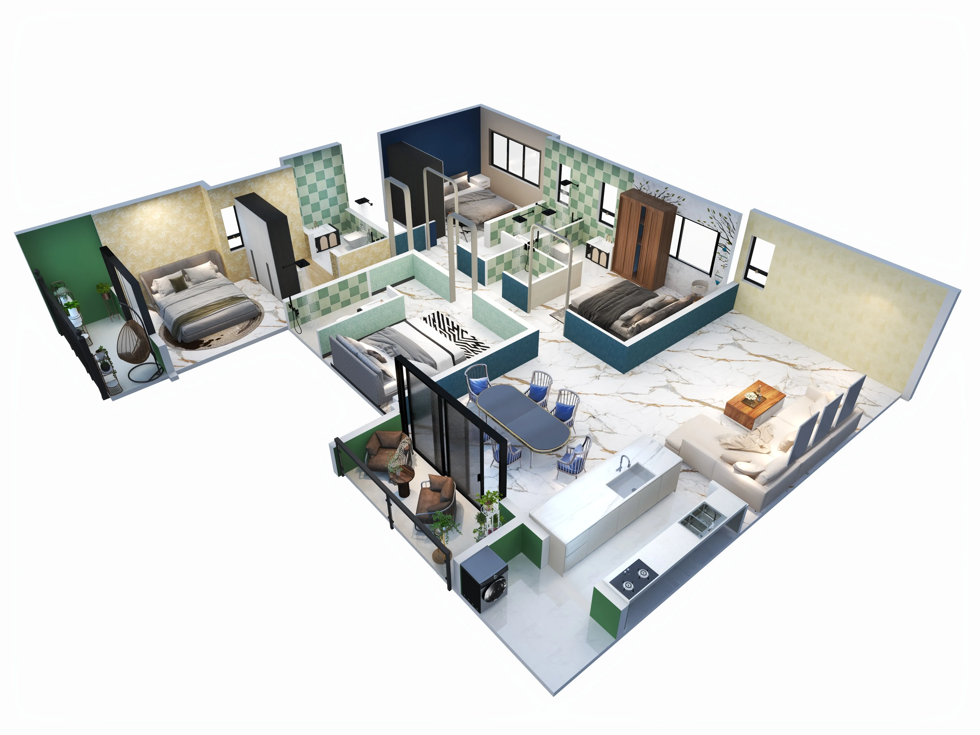 4 BHK