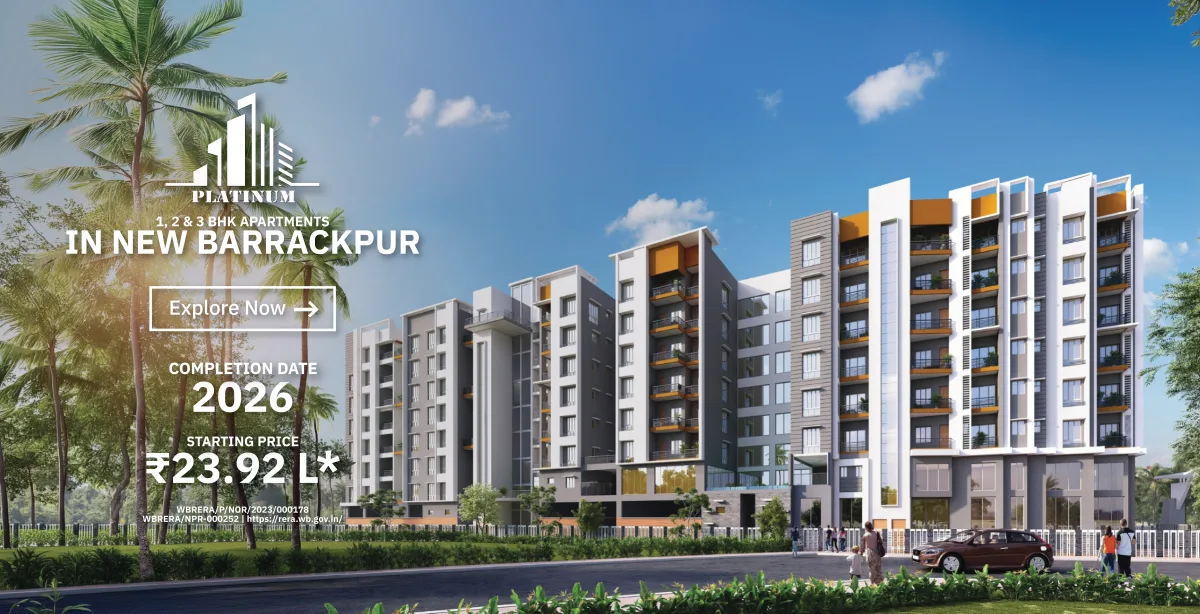 Kochar Platinum 1, 2 & 3 BHK Apartments in New Barrackpur