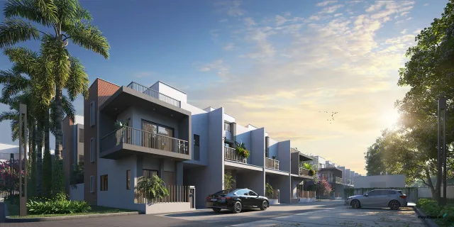 Embassy Villa by DTC Group, 3, 4 BHK Villas, Rajarhat, Kolkata.