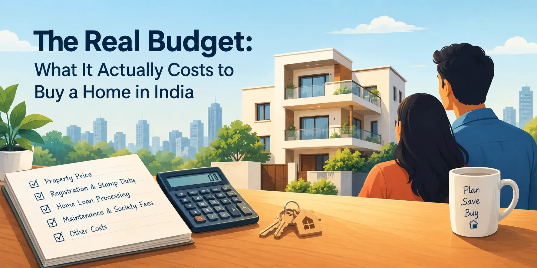 The Real Budget: What It Actually Costs to Buy a Home in India