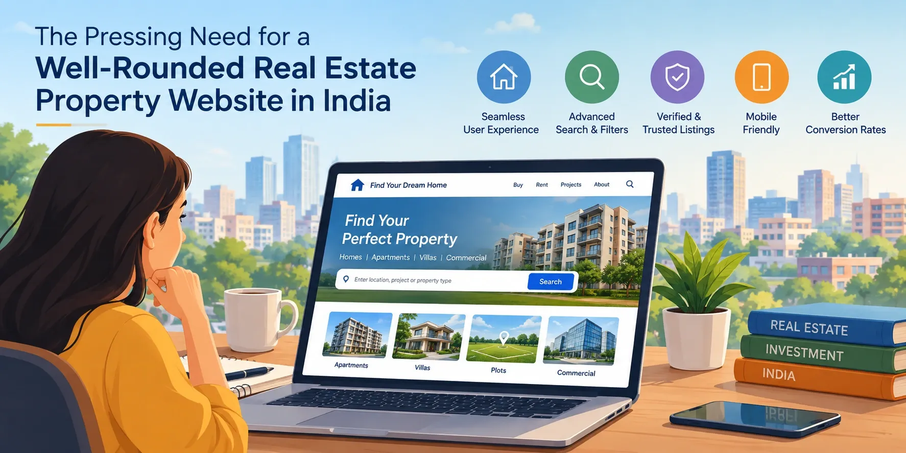 The Pressing Need for a Well-Rounded Real Estate Property Website in India